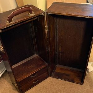 American Girl Doll Princess Treasure Wooden WardrobeTrunk needs tlc